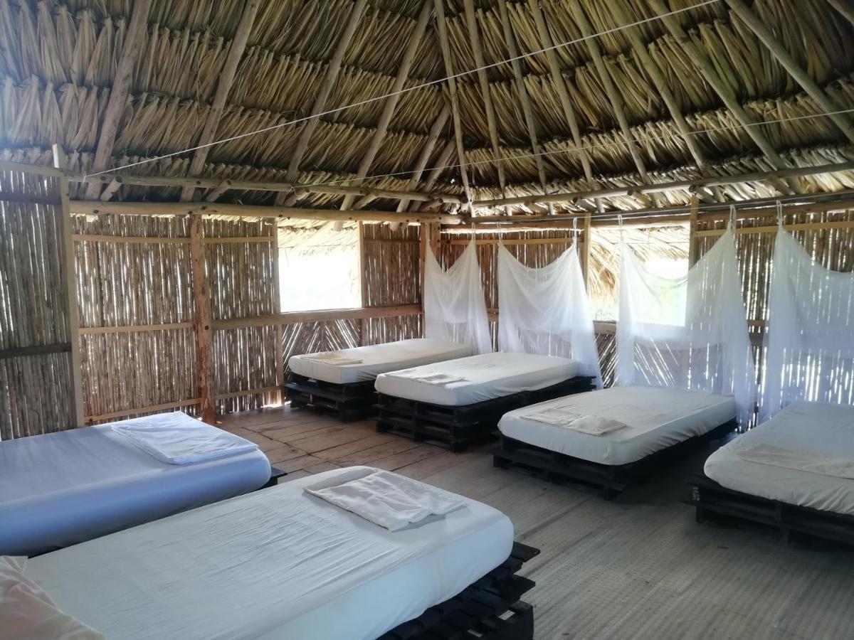 Moon Wind Tayrona Hostel El Zaino Bagian luar foto