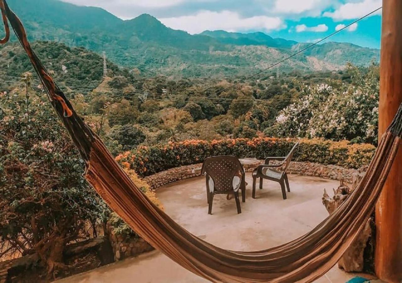 Moon Wind Tayrona Hostel El Zaino Bagian luar foto