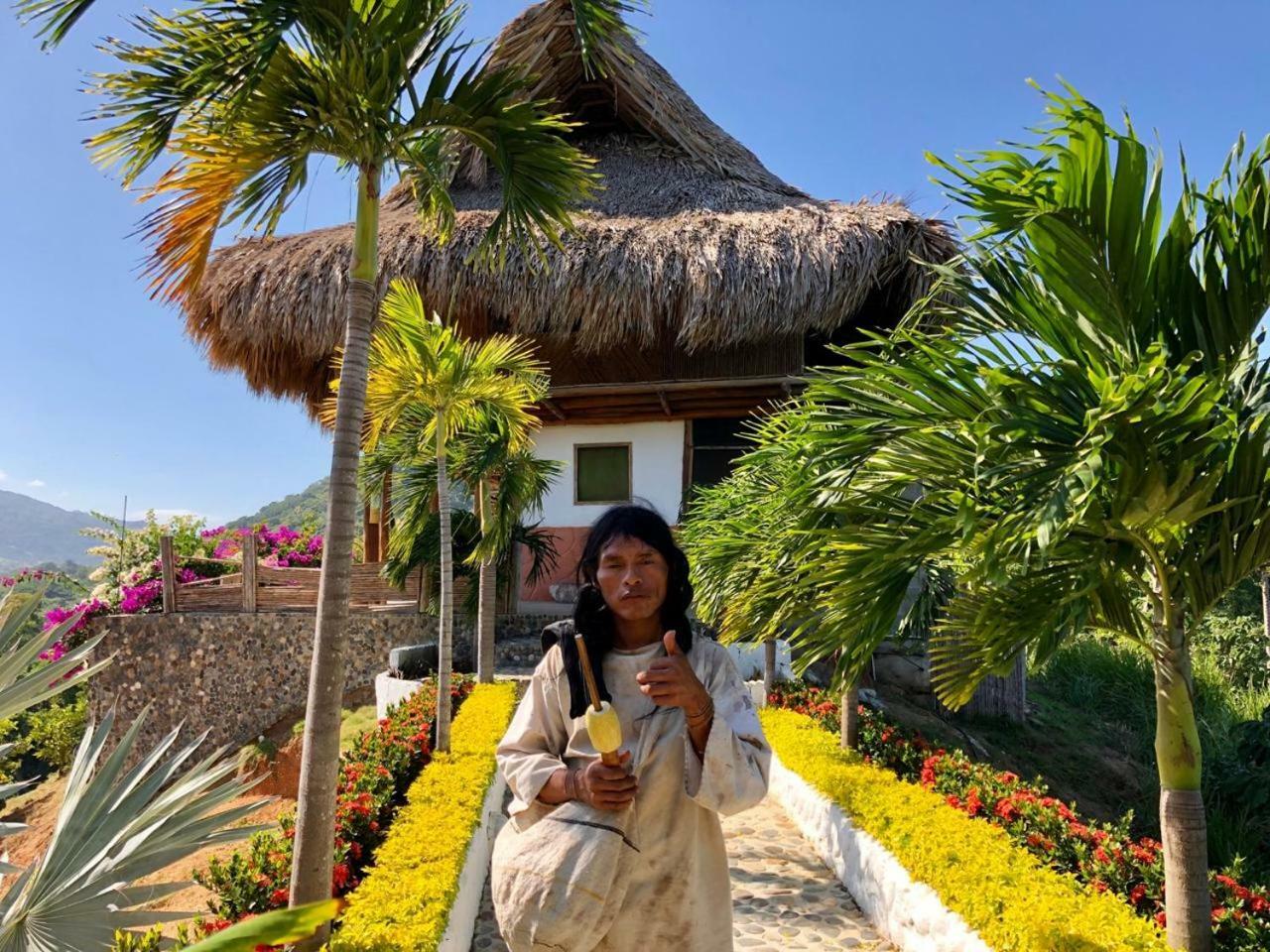 Moon Wind Tayrona Hostel El Zaino Bagian luar foto