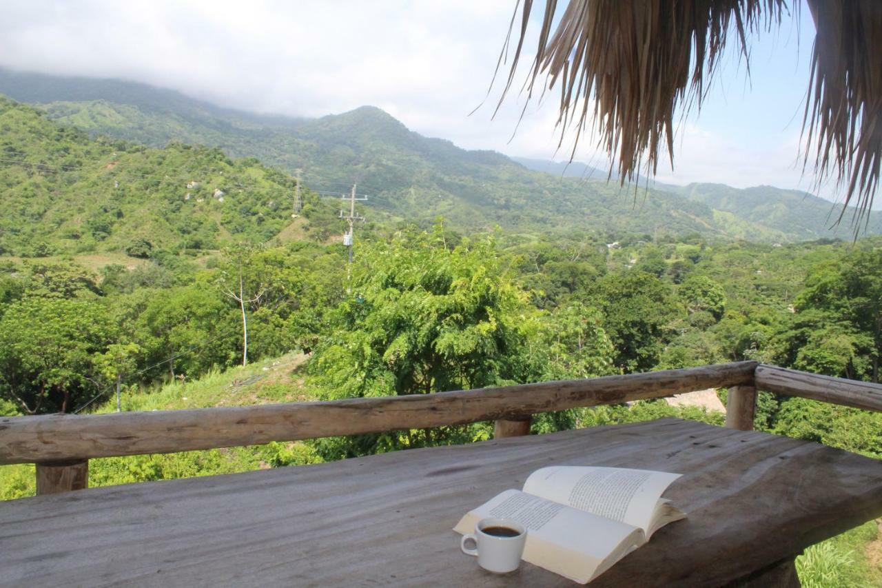 Moon Wind Tayrona Hostel El Zaino Bagian luar foto